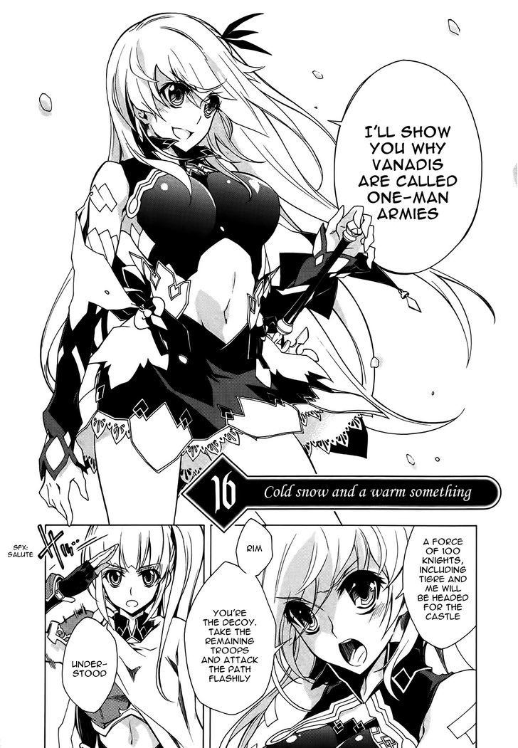 Madan no Ou to Vanadis Chapter 16 page 2 - Chapter 16 : Cold Snow and a Warm Something