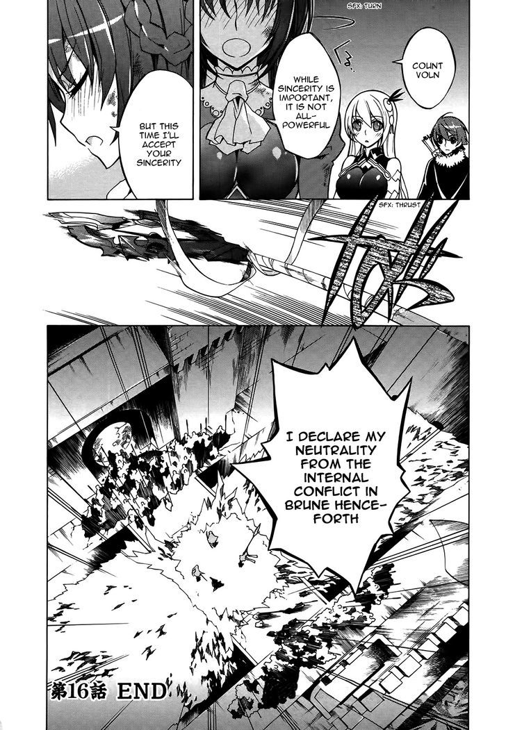 Madan no Ou to Vanadis Chapter 16 page 35 - Chapter 16 : Cold Snow and a Warm Something