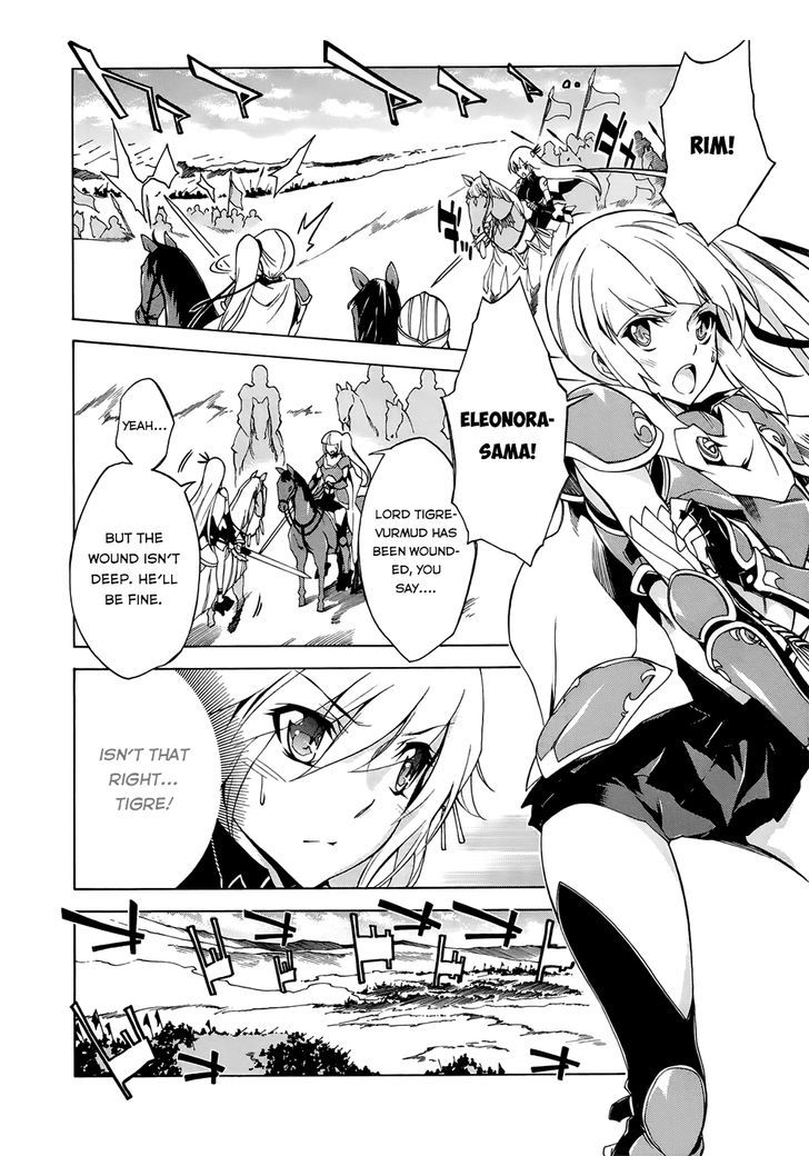 Madan no Ou to Vanadis Chapter 23 page 15 - Chapter 23 : Hair-thin Crisis