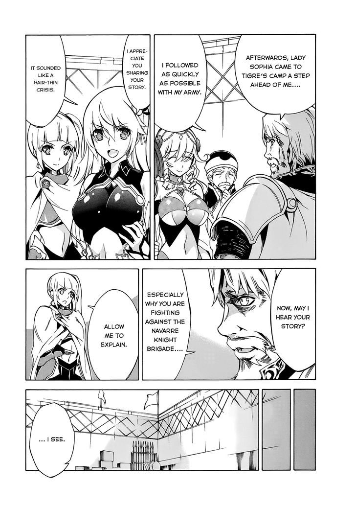 Madan no Ou to Vanadis Chapter 23 page 26 - Chapter 23 : Hair-thin Crisis