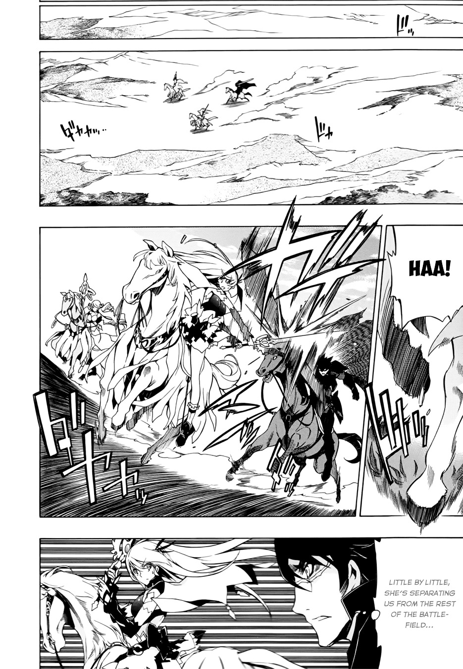Madan no Ou to Vanadis Chapter 27 page 10 - Chapter 27 : Black Knight vs Vandadis