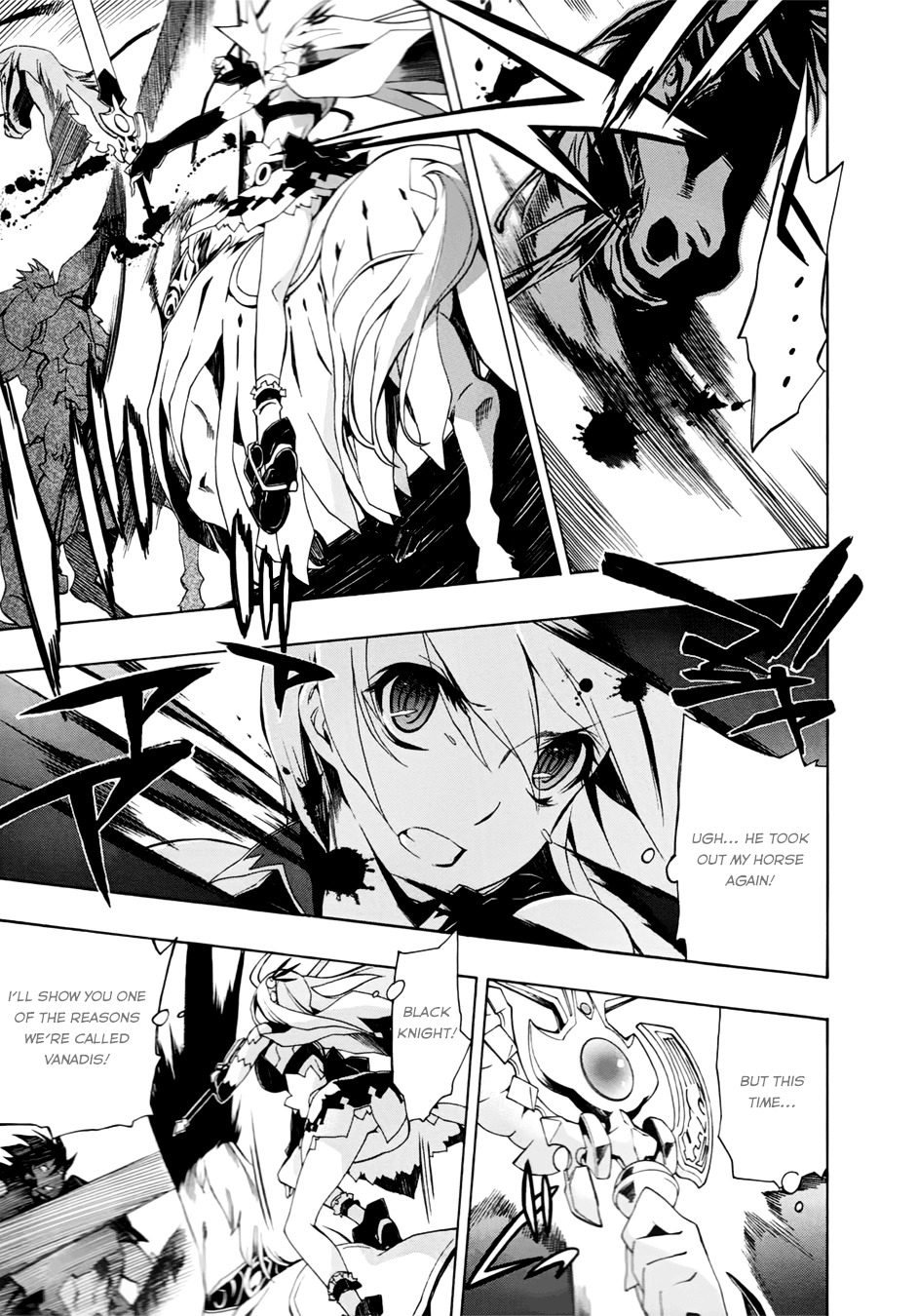 Madan no Ou to Vanadis Chapter 27 page 15 - Chapter 27 : Black Knight vs Vandadis