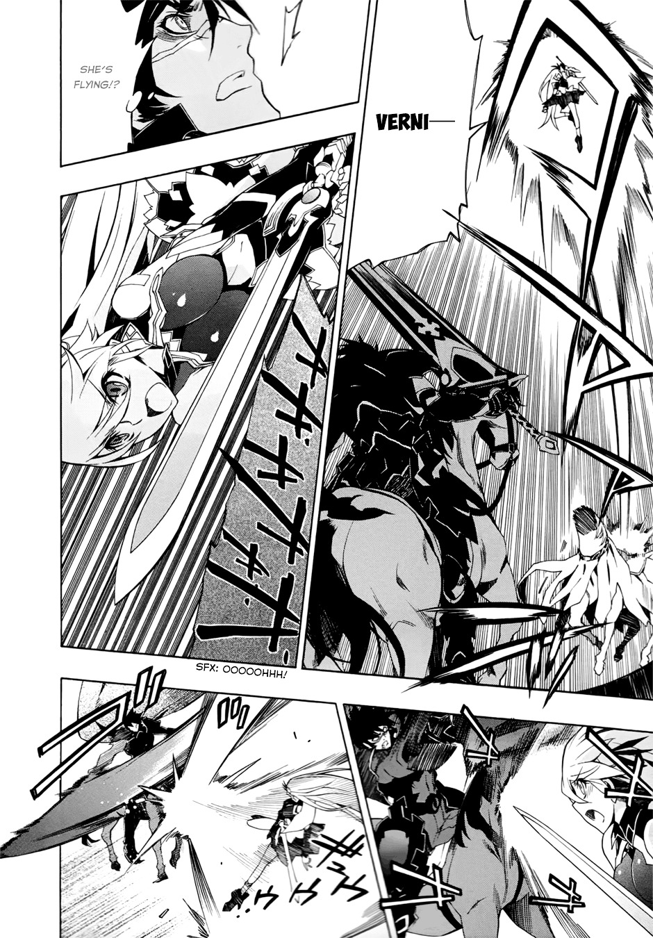 Madan no Ou to Vanadis Chapter 27 page 16 - Chapter 27 : Black Knight vs Vandadis