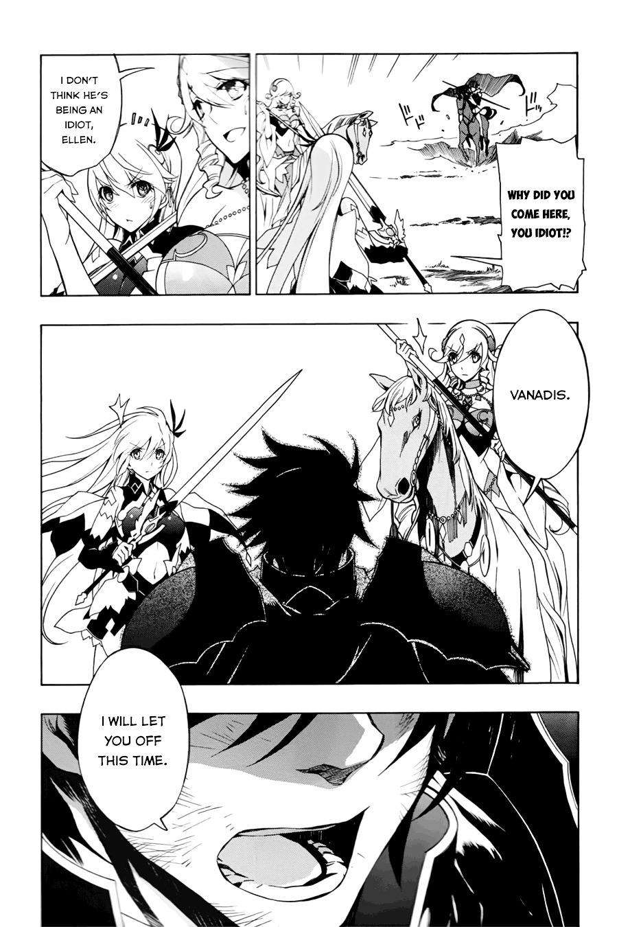 Madan no Ou to Vanadis Chapter 27 page 26 - Chapter 27 : Black Knight vs Vandadis