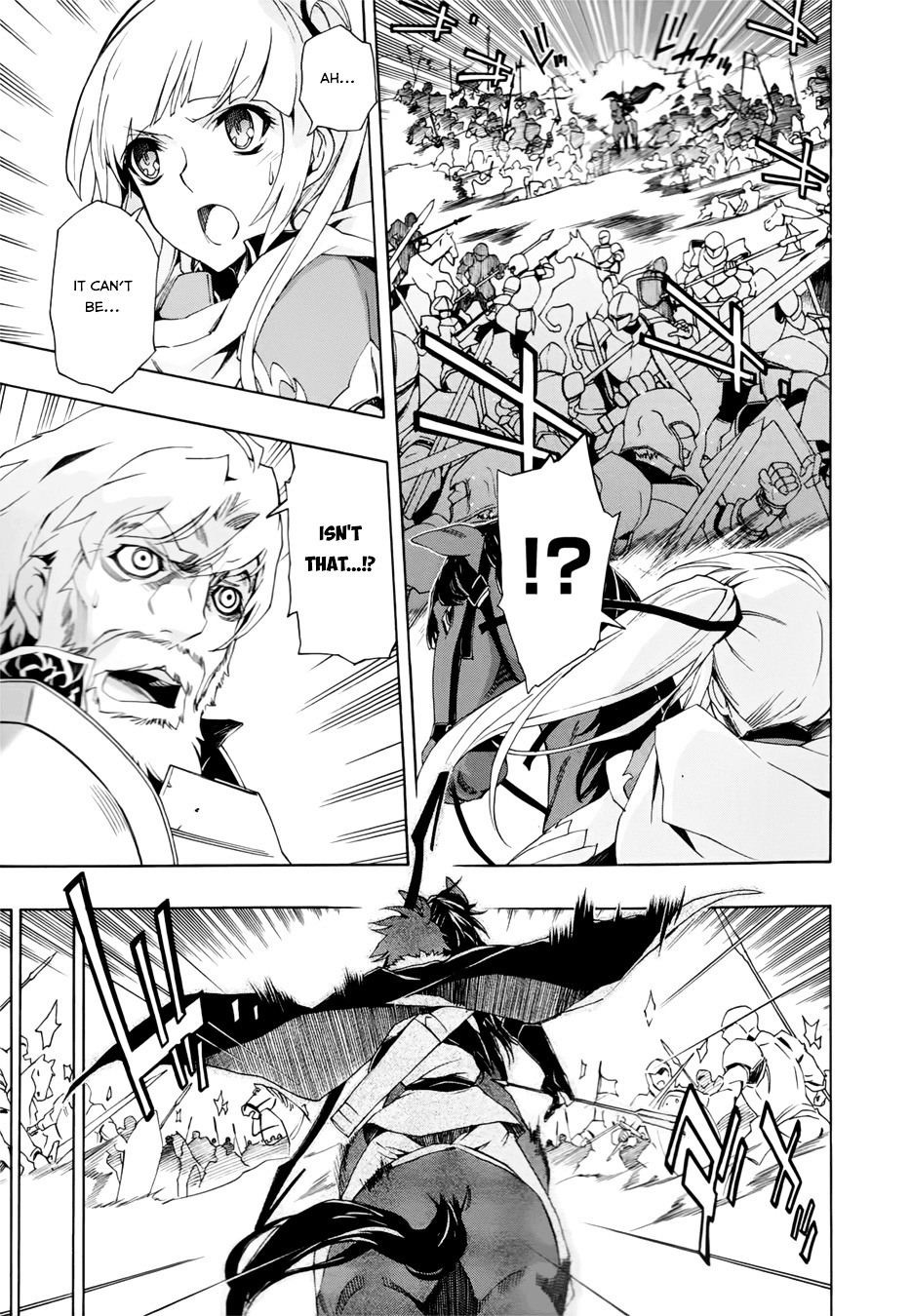 Madan no Ou to Vanadis Chapter 27 page 9 - Chapter 27 : Black Knight vs Vandadis