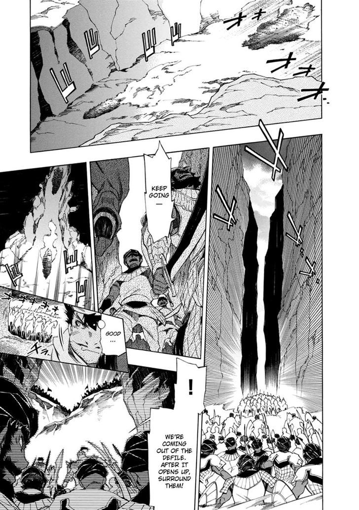 Madan no Ou to Vanadis Chapter 32 page 16 - Chapter 32 : Two Thousand vs Twenty Thousand