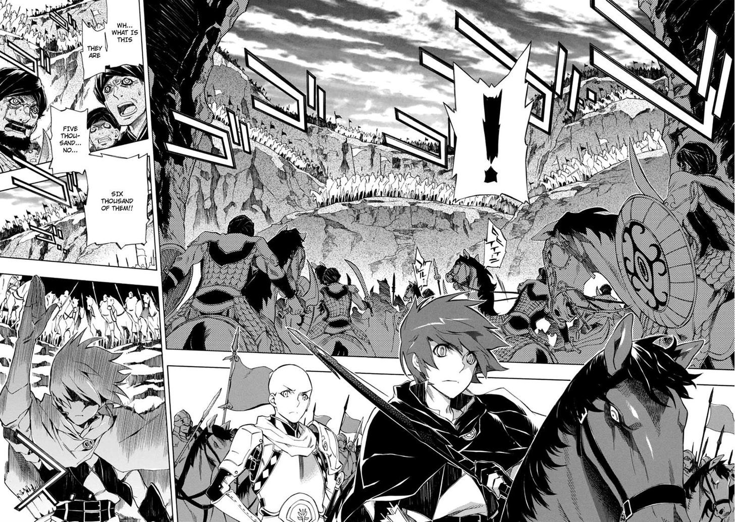 Madan no Ou to Vanadis Chapter 32 page 17 - Chapter 32 : Two Thousand vs Twenty Thousand