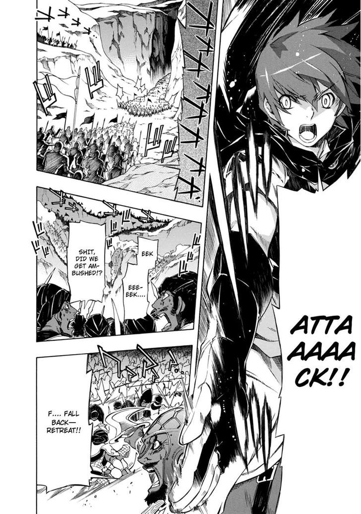Madan no Ou to Vanadis Chapter 32 page 18 - Chapter 32 : Two Thousand vs Twenty Thousand