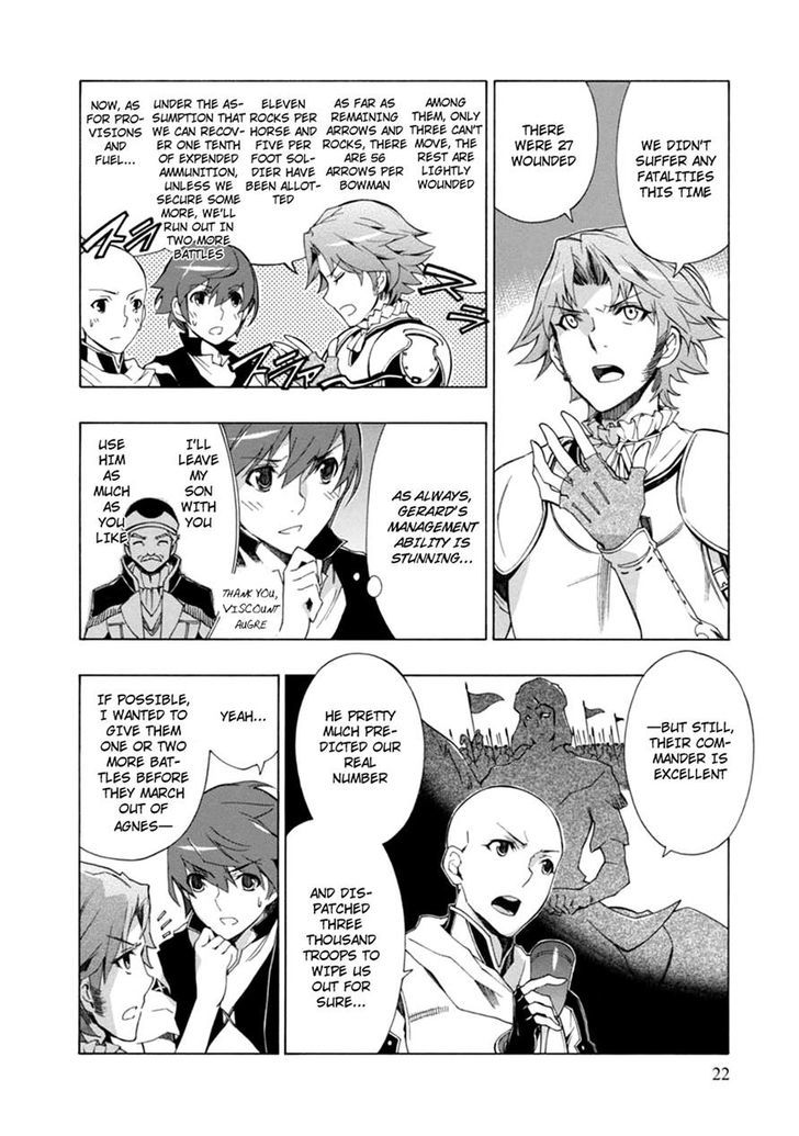 Madan no Ou to Vanadis Chapter 32 page 22 - Chapter 32 : Two Thousand vs Twenty Thousand