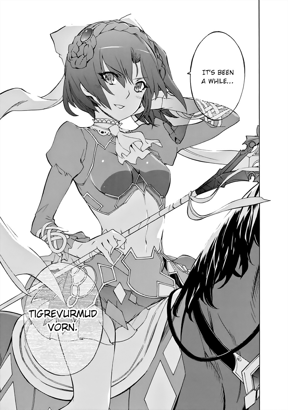 Madan no Ou to Vanadis Chapter 34.2 page 14 - Chapter 34 v2 : The Black Bow's Value