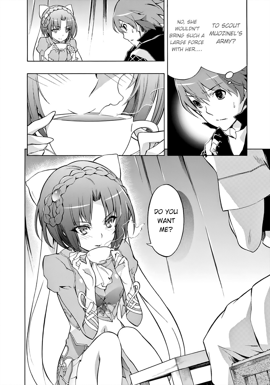 Madan no Ou to Vanadis Chapter 34.2 page 19 - Chapter 34 v2 : The Black Bow's Value