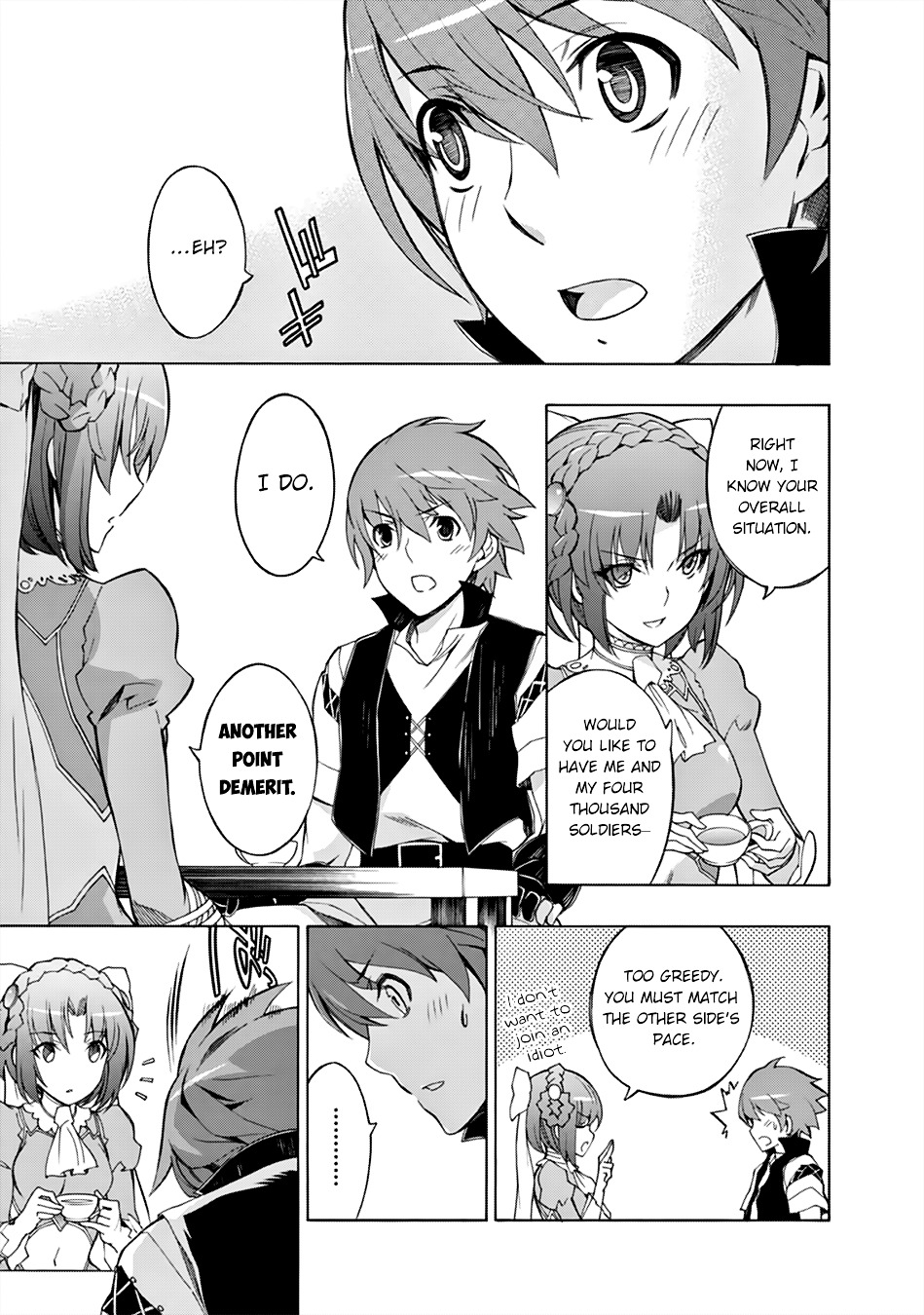 Madan no Ou to Vanadis Chapter 34.2 page 20 - Chapter 34 v2 : The Black Bow's Value