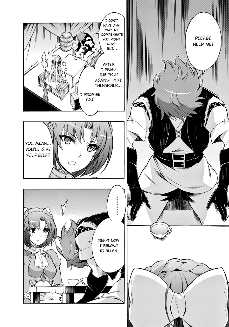 Madan no Ou to Vanadis Chapter 34.2 page 21 - Chapter 34 v2 : The Black Bow's Value
