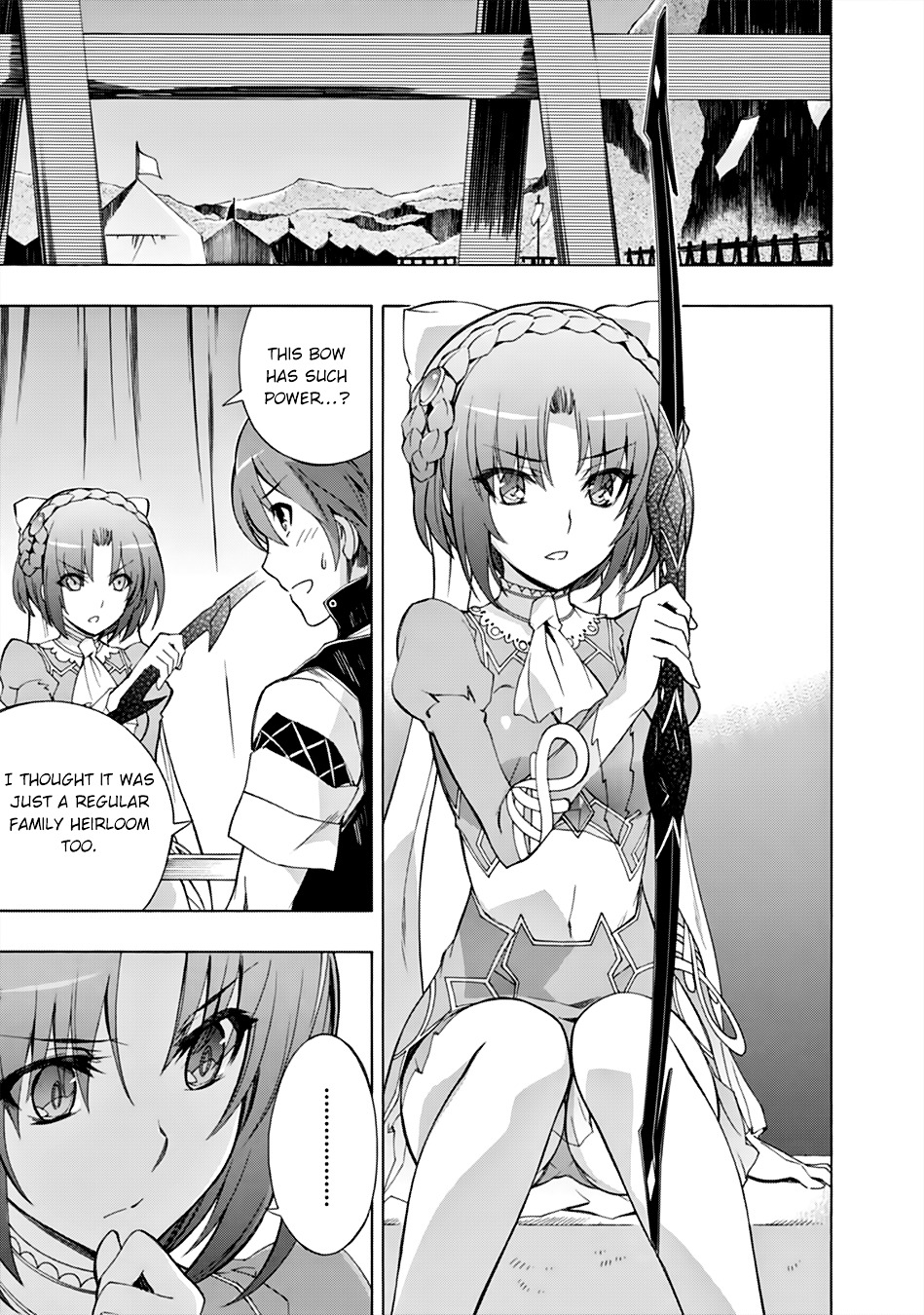 Madan no Ou to Vanadis Chapter 34.2 page 24 - Chapter 34 v2 : The Black Bow's Value
