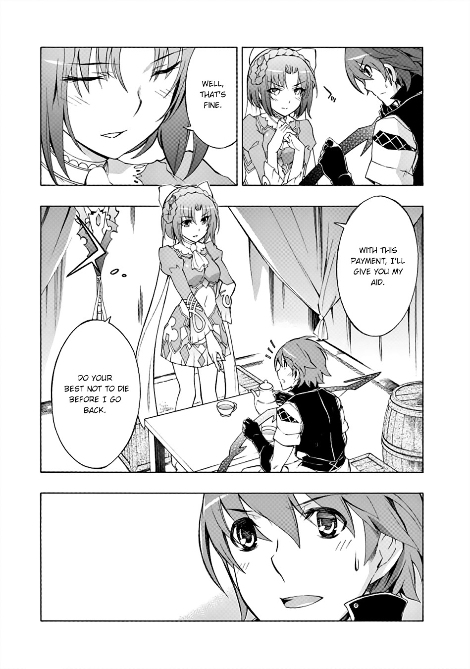 Madan no Ou to Vanadis Chapter 34.2 page 26 - Chapter 34 v2 : The Black Bow's Value