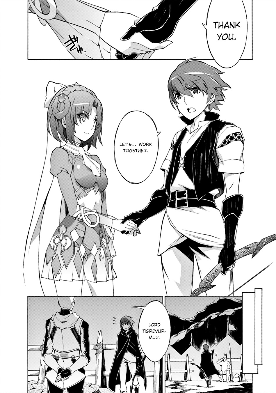 Madan no Ou to Vanadis Chapter 34.2 page 27 - Chapter 34 v2 : The Black Bow's Value