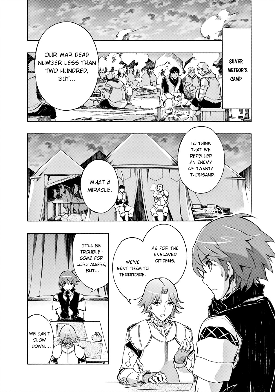 Madan no Ou to Vanadis Chapter 34.2 page 3 - Chapter 34 v2 : The Black Bow's Value
