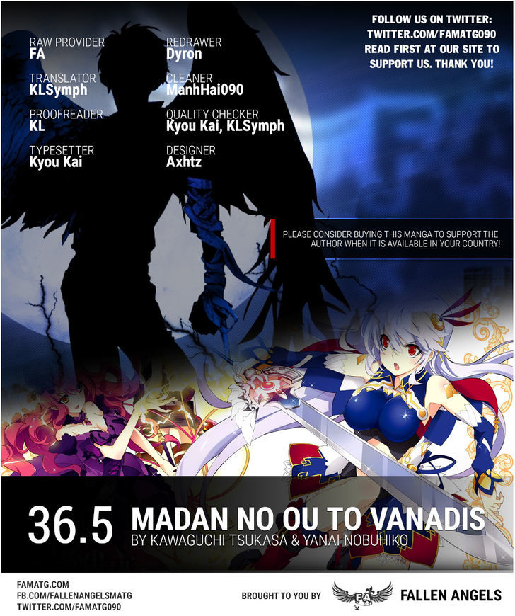 Madan no Ou to Vanadis Chapter 36.5 page 1 - Chapter 36.5 : Volume 7 Omake