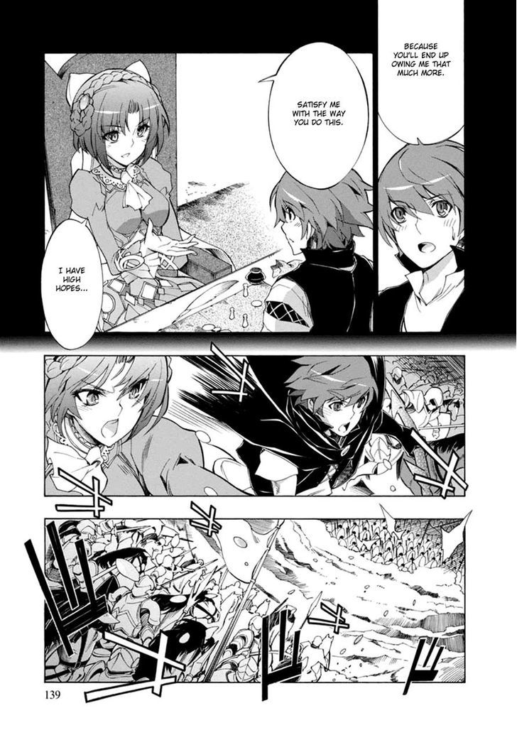 Madan no Ou to Vanadis Chapter 36 page 25 - Chapter 36 : Laziris - Rainbow Eyes