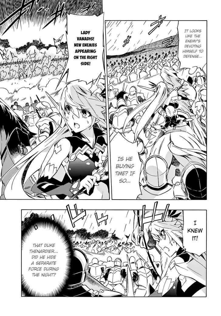 Madan no Ou to Vanadis Chapter 49 page 11 - Chapter 49 : Four Spears Formation