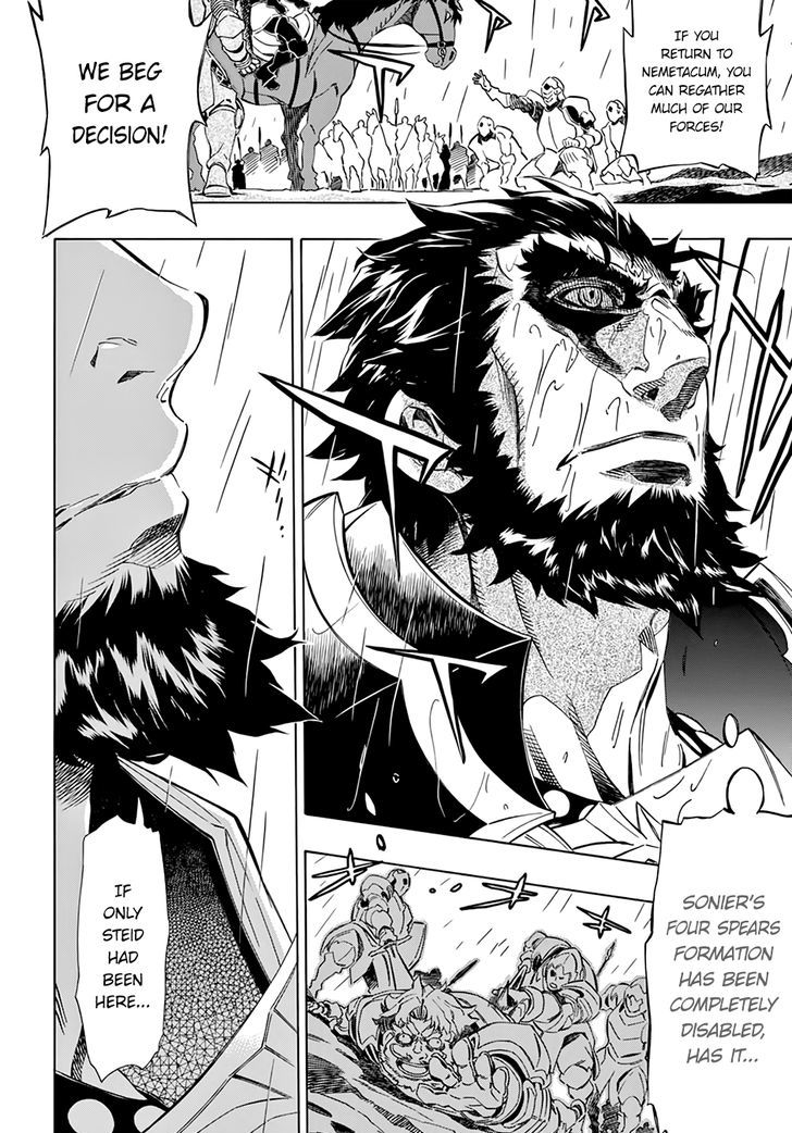 Madan no Ou to Vanadis Chapter 49 page 24 - Chapter 49 : Four Spears Formation