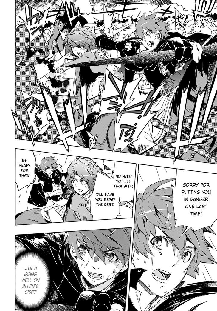 Madan no Ou to Vanadis Chapter 49 page 7 - Chapter 49 : Four Spears Formation