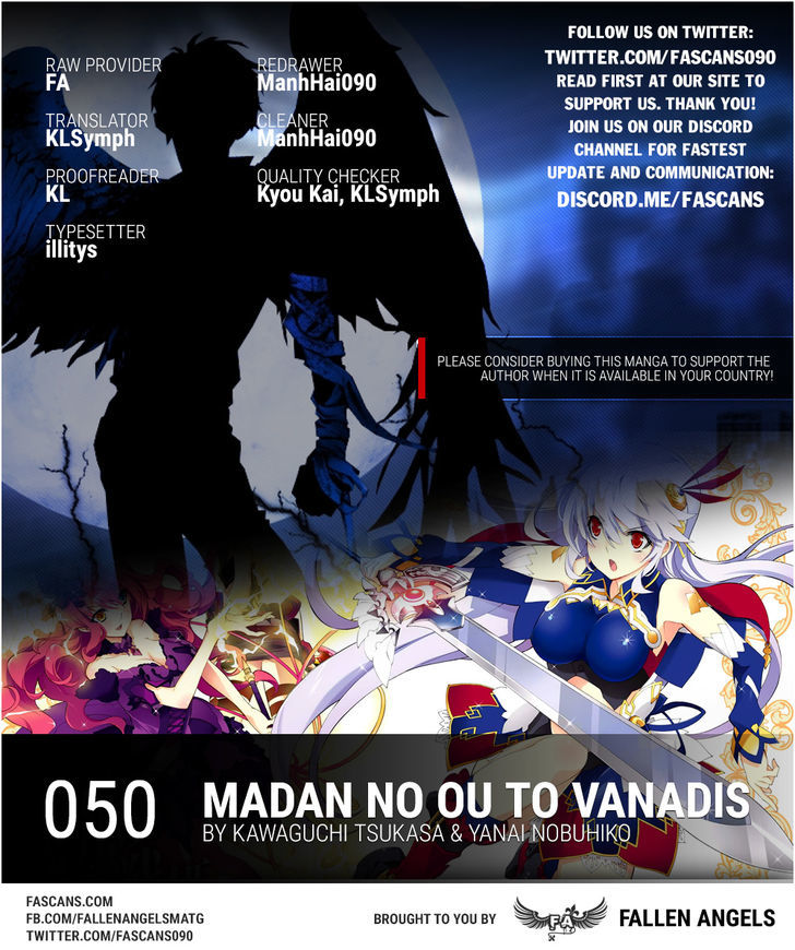 Madan no Ou to Vanadis Chapter 50 page 1 - Chapter 50 : War's End