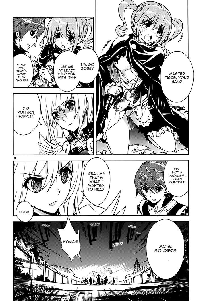 Madan no Ou to Vanadis Chapter 8 page 13 - Chapter 8 : The Return to Alsace