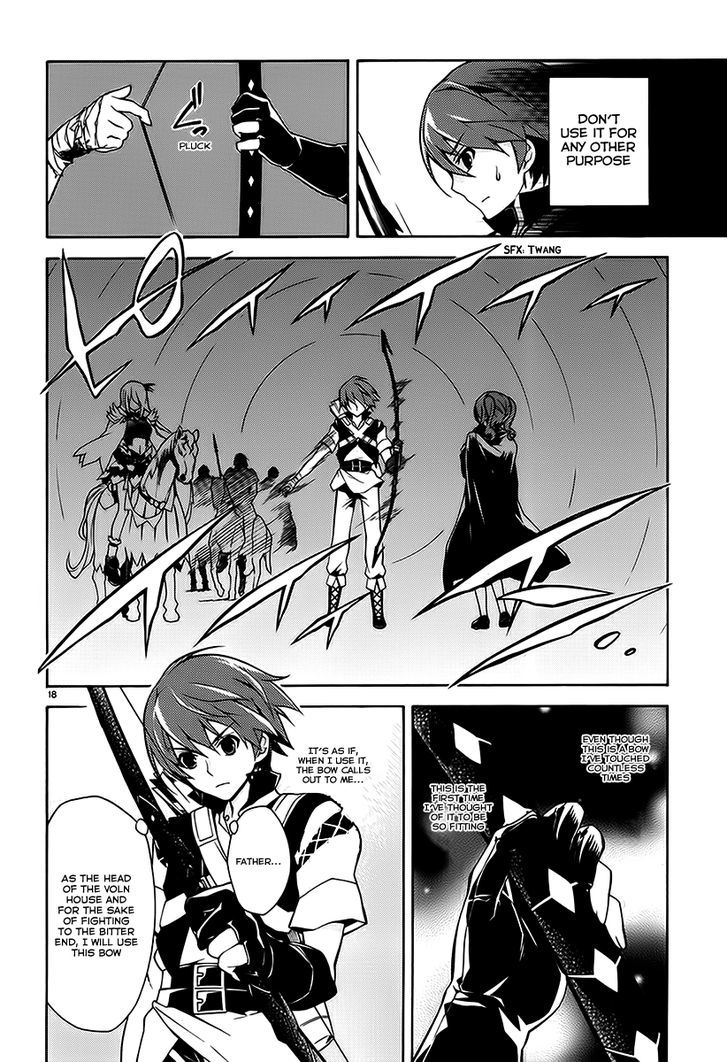 Madan no Ou to Vanadis Chapter 8 page 17 - Chapter 8 : The Return to Alsace
