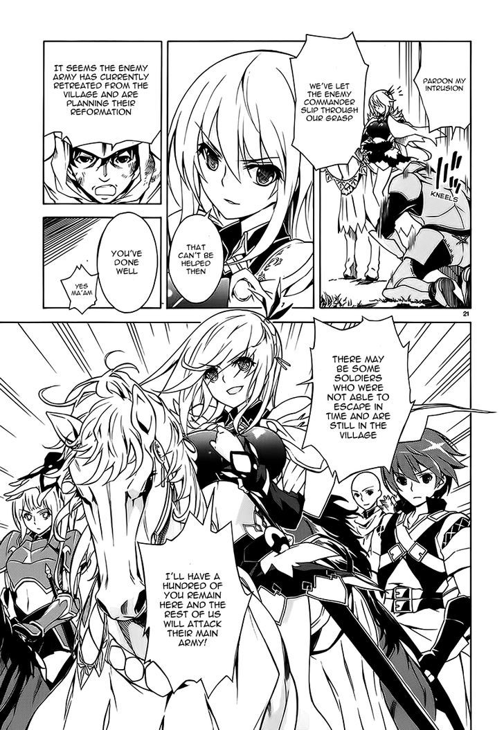 Madan no Ou to Vanadis Chapter 8 page 20 - Chapter 8 : The Return to Alsace