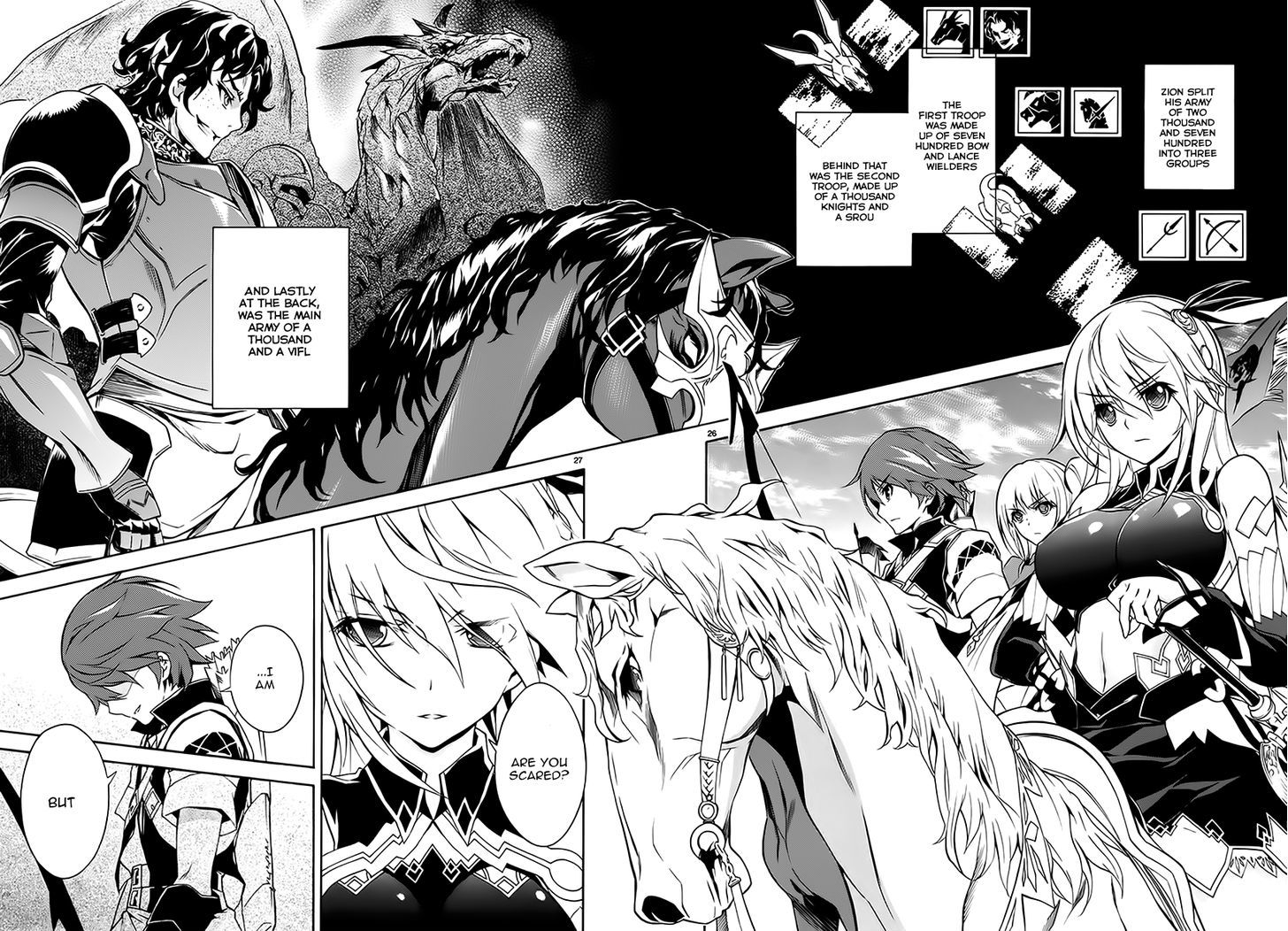 Madan no Ou to Vanadis Chapter 8 page 25 - Chapter 8 : The Return to Alsace