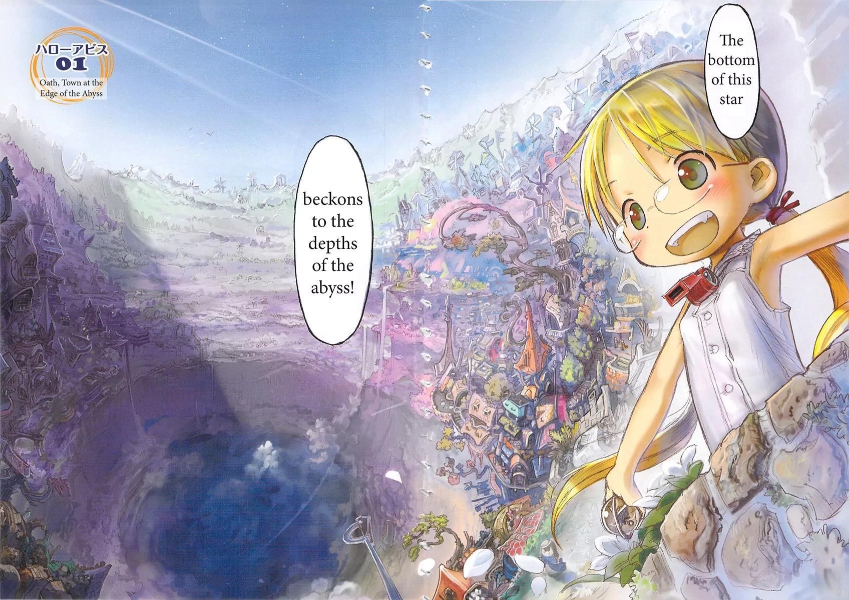 Made in Abyss Chapter 1 page 6 - Chapter 1: Orth: The City of the Great Pit