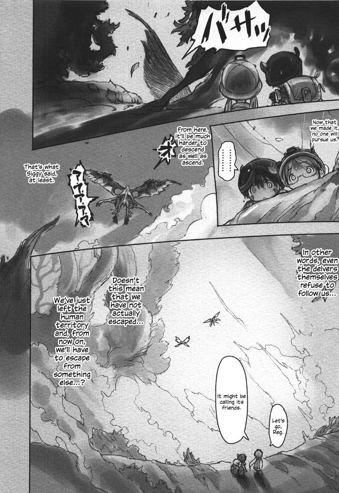 Made in Abyss Chapter 10 page 14 - Chapter 10: The Depths' Second Layer: The Forest of Temptation
