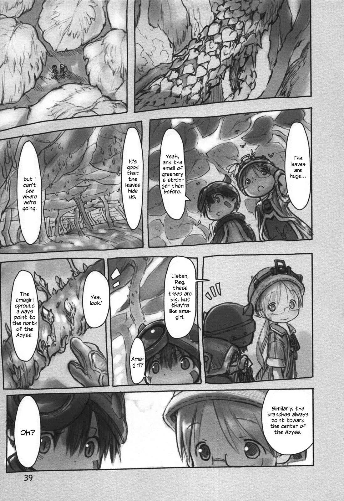 Made in Abyss Chapter 10 page 15 - Chapter 10: The Depths' Second Layer: The Forest of Temptation
