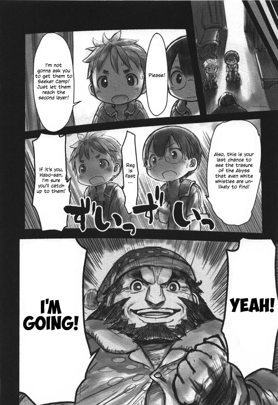 Made in Abyss Chapter 10 page 4 - Chapter 10: The Depths' Second Layer: The Forest of Temptation