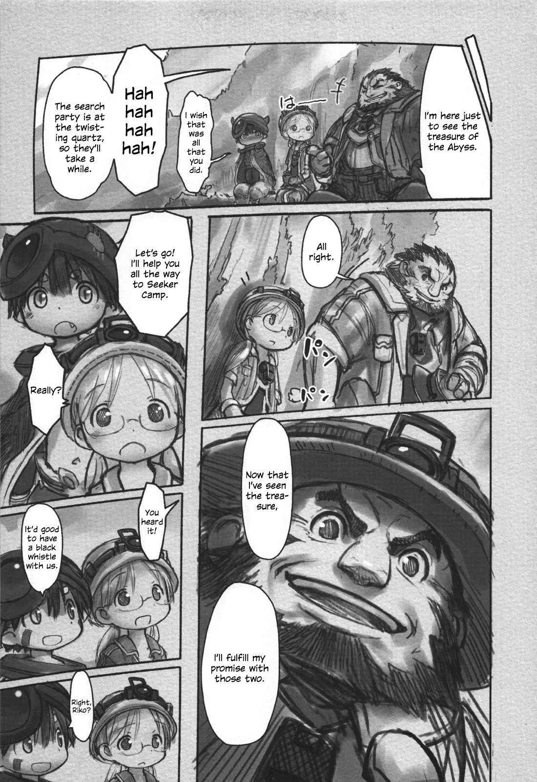 Made in Abyss Chapter 10 page 5 - Chapter 10: The Depths' Second Layer: The Forest of Temptation
