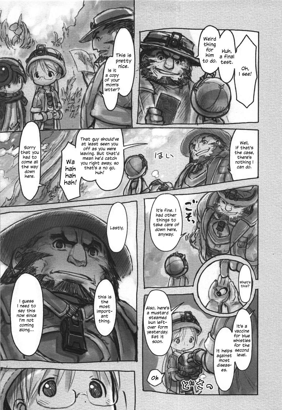 Made in Abyss Chapter 10 page 7 - Chapter 10: The Depths' Second Layer: The Forest of Temptation