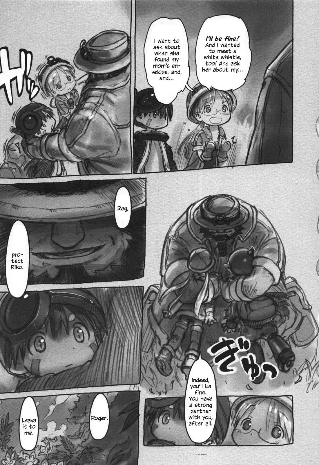 Made in Abyss Chapter 10 page 9 - Chapter 10: The Depths' Second Layer: The Forest of Temptation