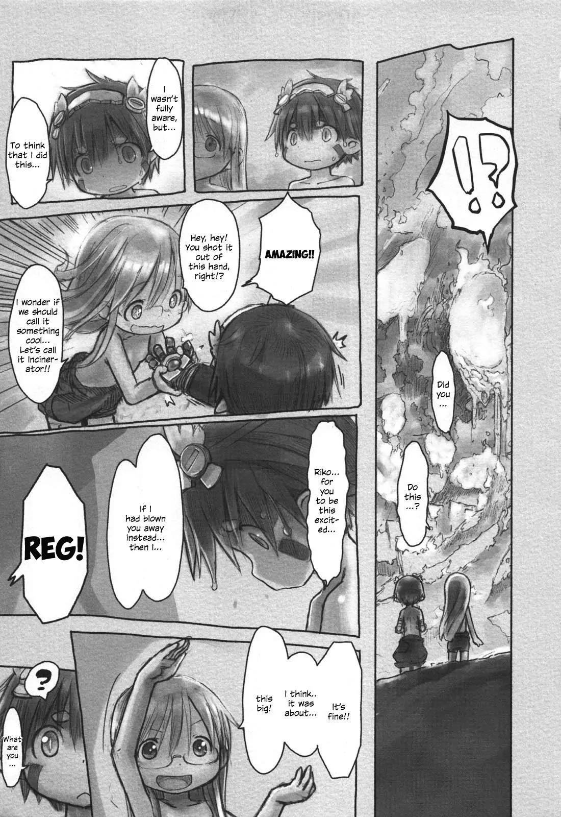 Made in Abyss Chapter 11 page 14 - Chapter 11: Incinerator