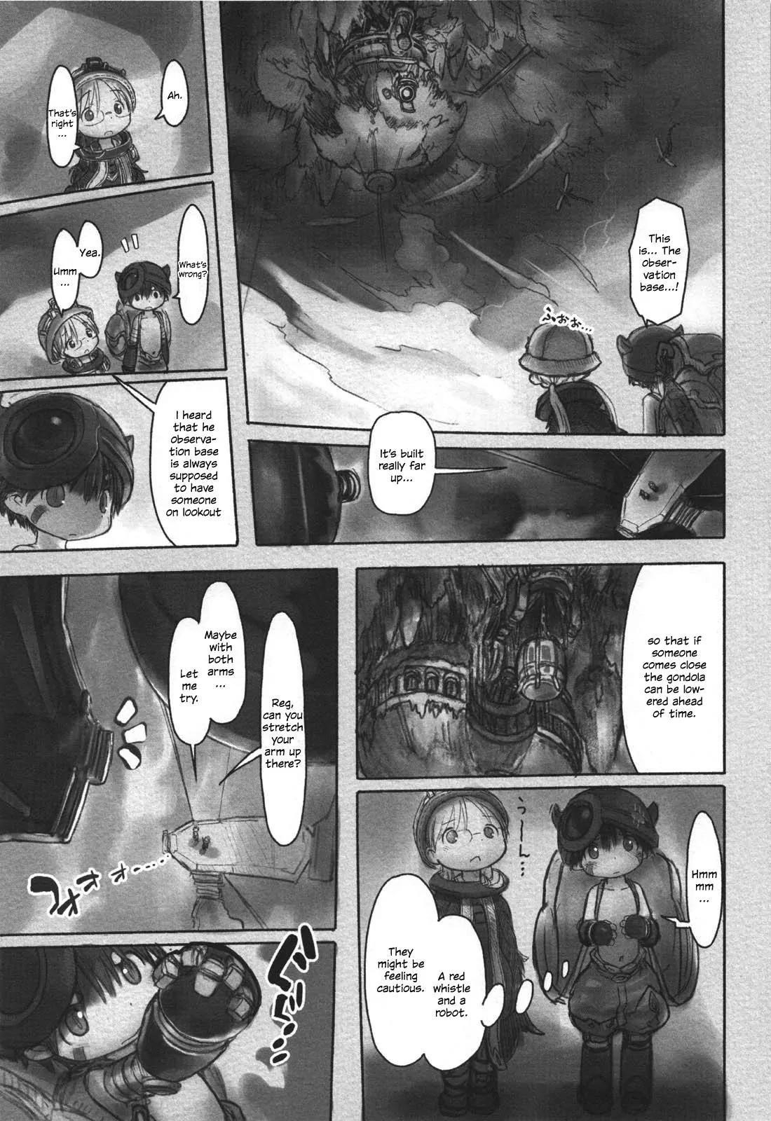 Made in Abyss Chapter 12 page 15 - Chapter 12: Lowest Area of the Depths' Second Layer: The Inverted Forest