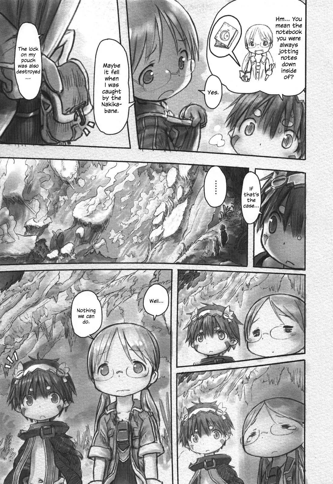 Made in Abyss Chapter 12 page 3 - Chapter 12: Lowest Area of the Depths' Second Layer: The Inverted Forest