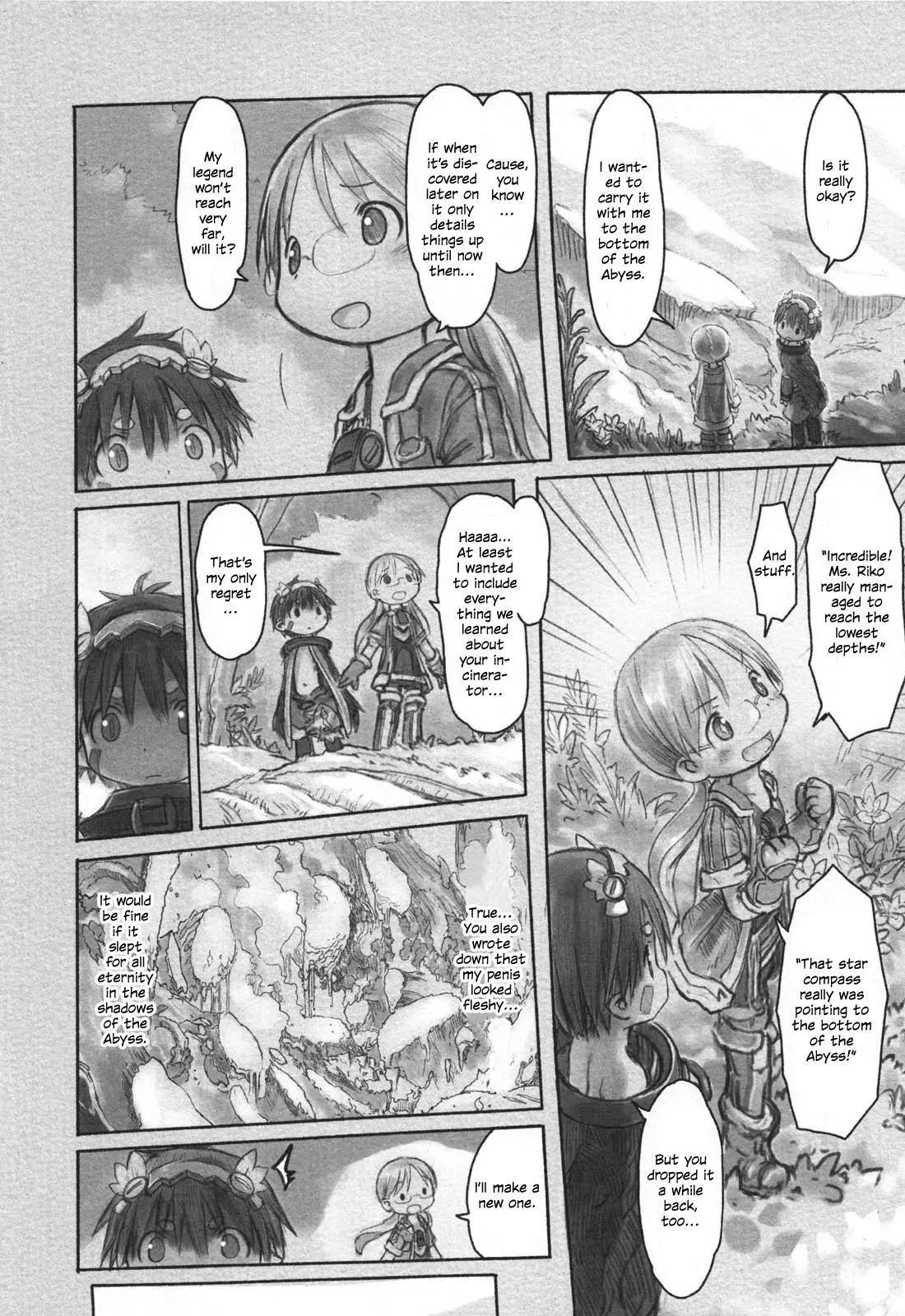 Made in Abyss Chapter 12 page 4 - Chapter 12: Lowest Area of the Depths' Second Layer: The Inverted Forest