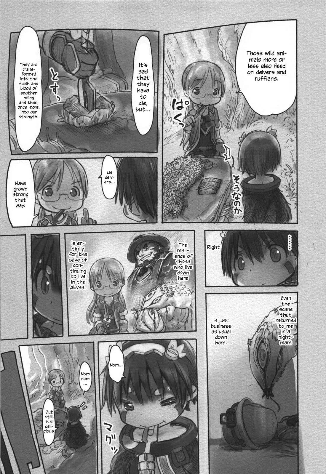 Made in Abyss Chapter 12 page 7 - Chapter 12: Lowest Area of the Depths' Second Layer: The Inverted Forest