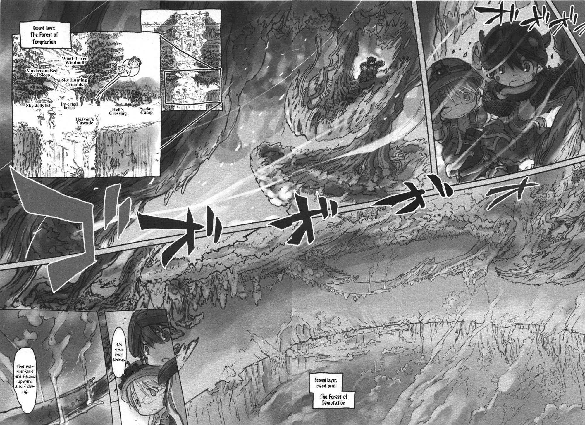 Made in Abyss Chapter 12 page 8 - Chapter 12: Lowest Area of the Depths' Second Layer: The Inverted Forest