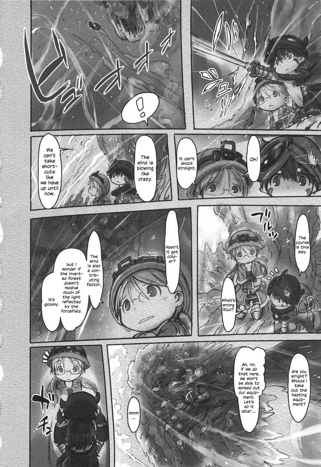 Made in Abyss Chapter 12 page 9 - Chapter 12: Lowest Area of the Depths' Second Layer: The Inverted Forest