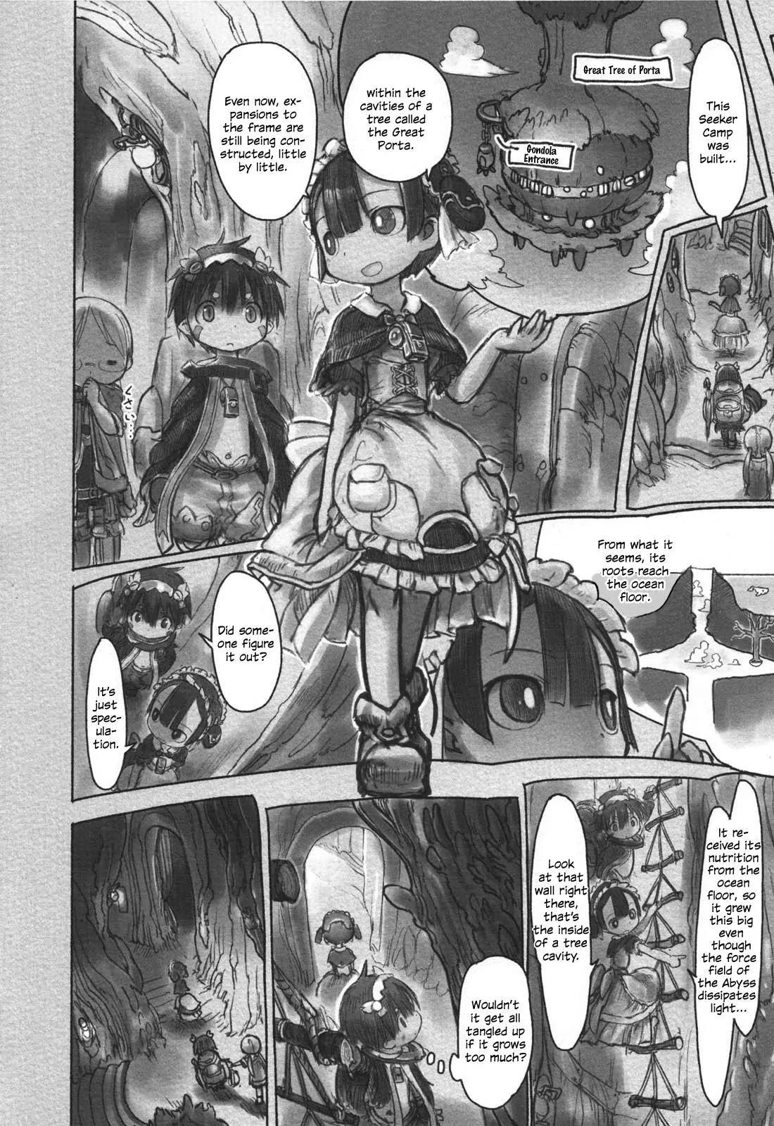 Made in Abyss Chapter 13 page 10 - Chapter 13: Seeker Camp