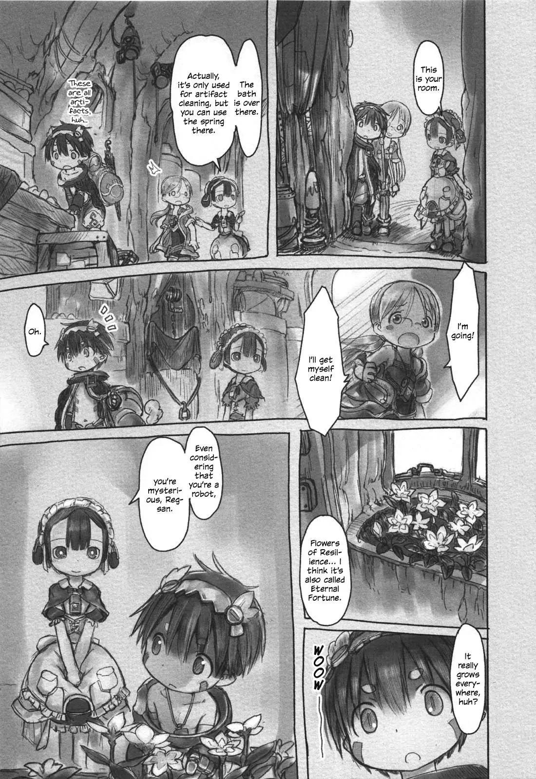 Made in Abyss Chapter 13 page 11 - Chapter 13: Seeker Camp