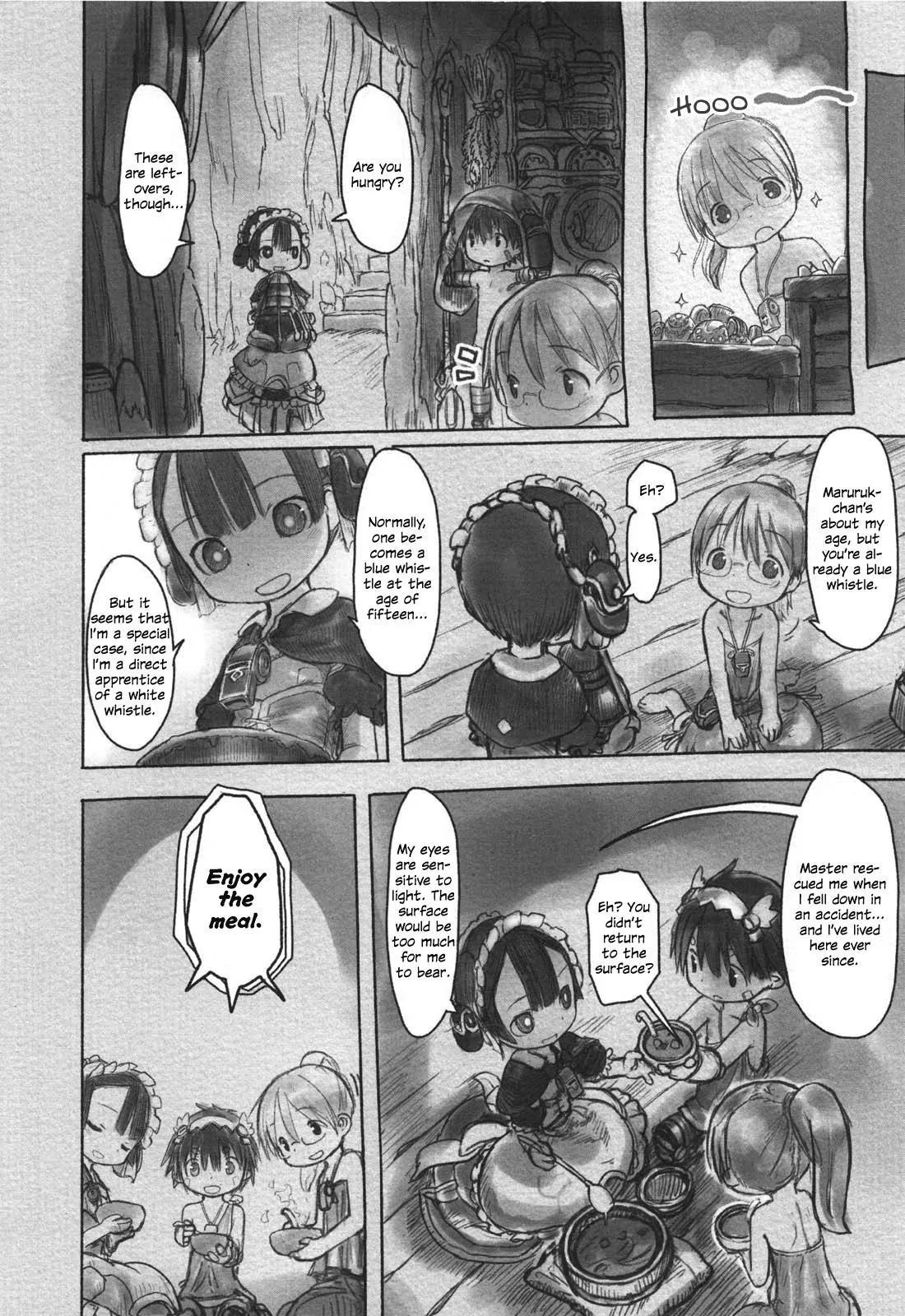Made in Abyss Chapter 13 page 14 - Chapter 13: Seeker Camp