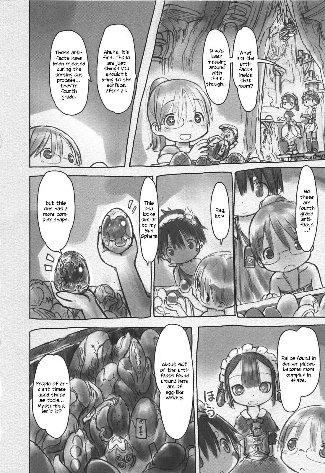 Made in Abyss Chapter 13 page 16 - Chapter 13: Seeker Camp
