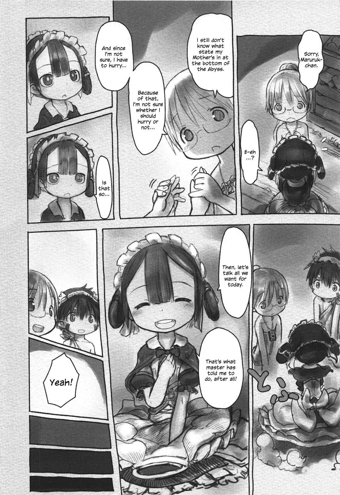 Made in Abyss Chapter 13 page 18 - Chapter 13: Seeker Camp